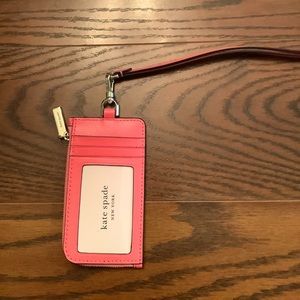 NWT Kate Spade Lanyard and ID Holder